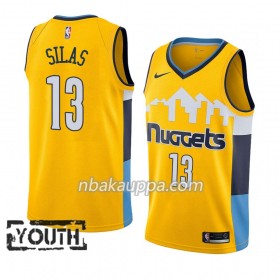 Denver Nuggets Xavier Silas 13 2018-2019 Nike Keltainen Pelipaidat Swingman - Lasten